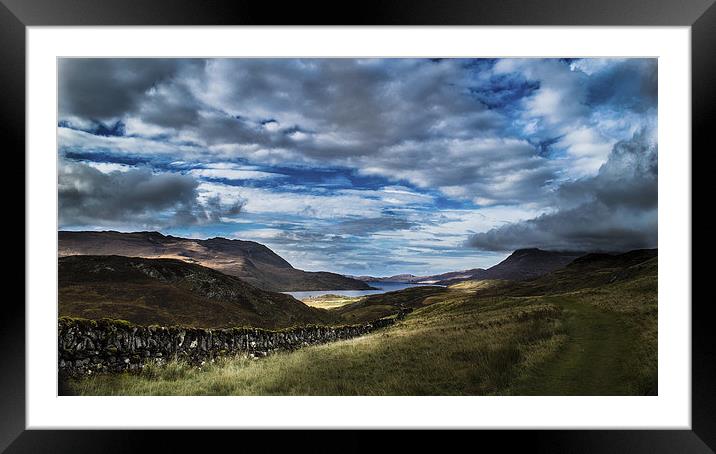 Highland Heaven Framed Mounted Print by Chris Murphy