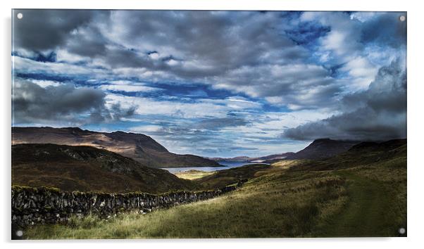 Highland Heaven Acrylic by Chris Murphy