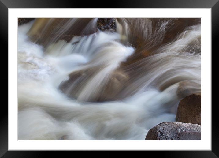 Au Sable River, Adirondacks Framed Mounted Print by David Roossien