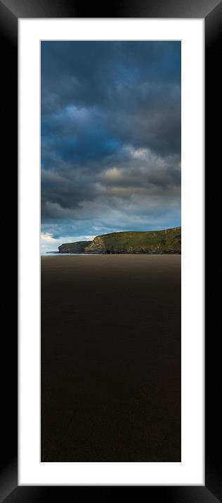 Watergate Bay Framed Mounted Print by David Wilkins