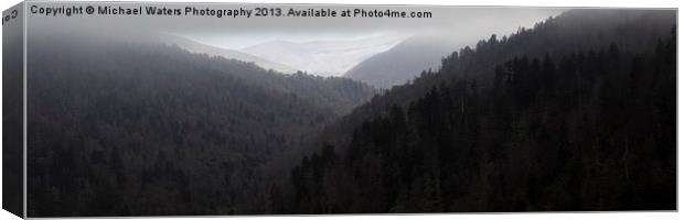 Light at the end of the Tunnel - Panoramic Canvas Print by Michael Waters Photography