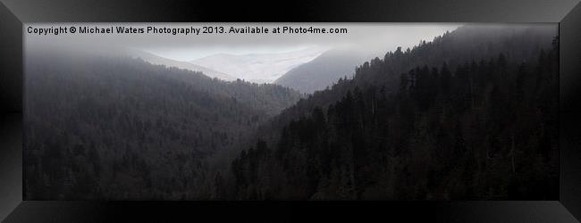 Light at the end of the Tunnel - Panoramic Framed Print by Michael Waters Photography