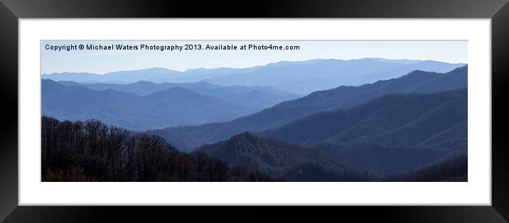 Majesty - Panoramic Framed Mounted Print by Michael Waters Photography