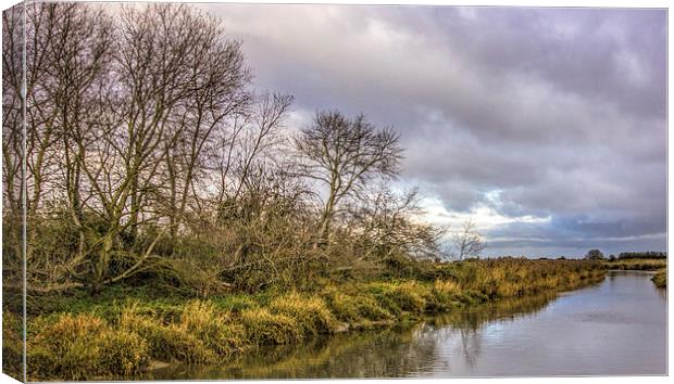 The River Canvas Print by Thanet Photos
