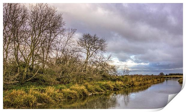 The River Print by Thanet Photos