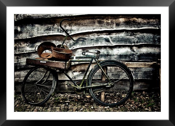 dutch bike Framed Mounted Print by Jo Beerens