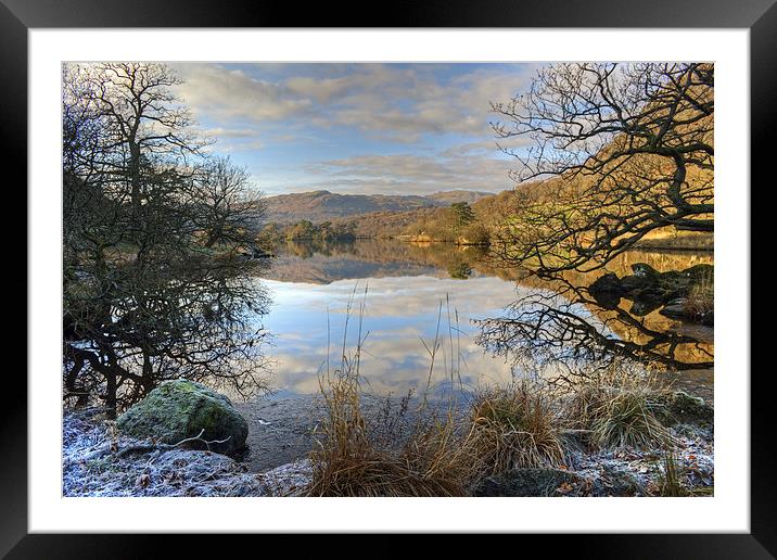 Rydal Water,The Lake District Framed Mounted Print by Jamie Green