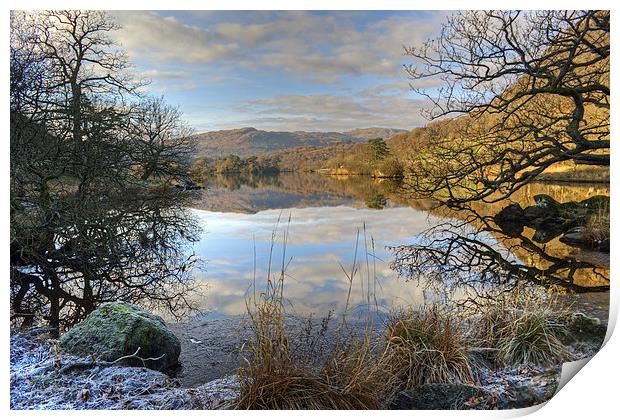 Rydal Water,The Lake District Print by Jamie Green