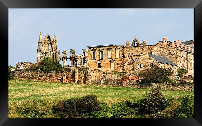 Whitby Abbey Framed Print by Nige Morton