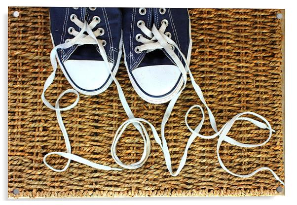 LOVE & LACES Acrylic by Steven Hayman