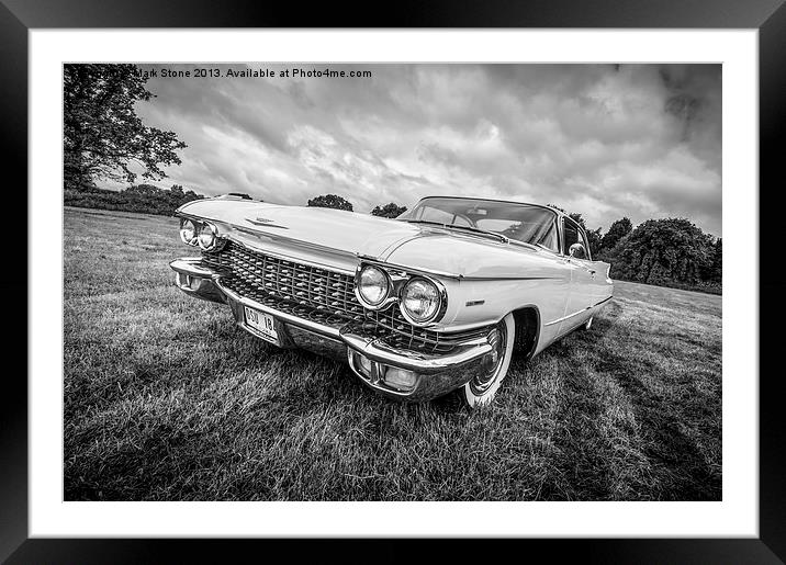 Cadillac Framed Mounted Print by Mark Stone