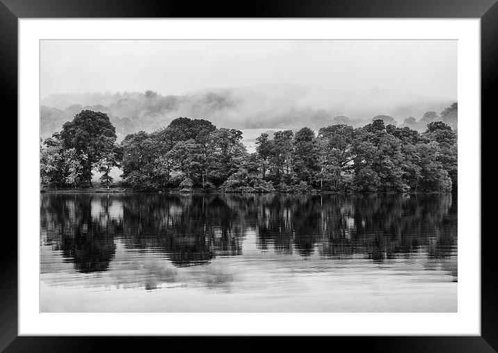 On a Cold Misty Morning Framed Mounted Print by Jacqi Elmslie