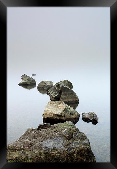 Boulders Framed Print by Grant Glendinning