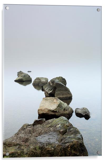 Boulders Acrylic by Grant Glendinning