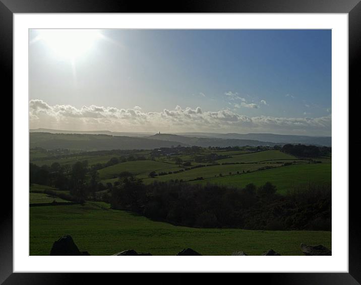 Yorkshire Framed Mounted Print by Stephen Brown