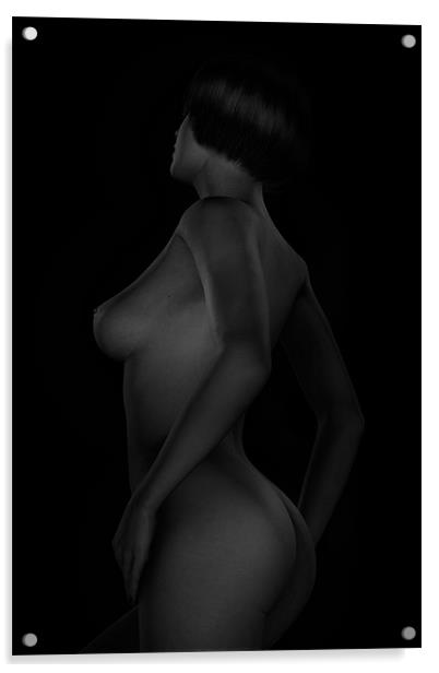 In The Dark - 3D Art Acrylic by Ann Garrett