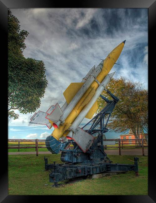 Ready to fire Framed Print by Peter Orr