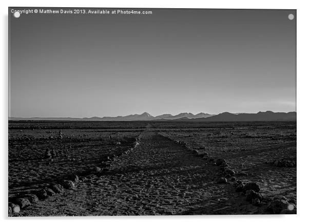 Road to Peru Acrylic by Matthew Davis
