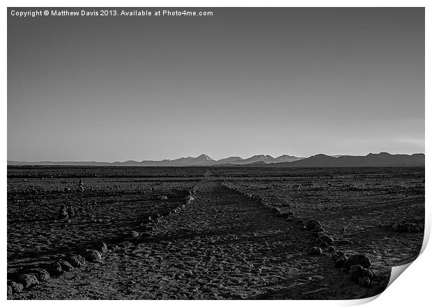 Road to Peru Print by Matthew Davis
