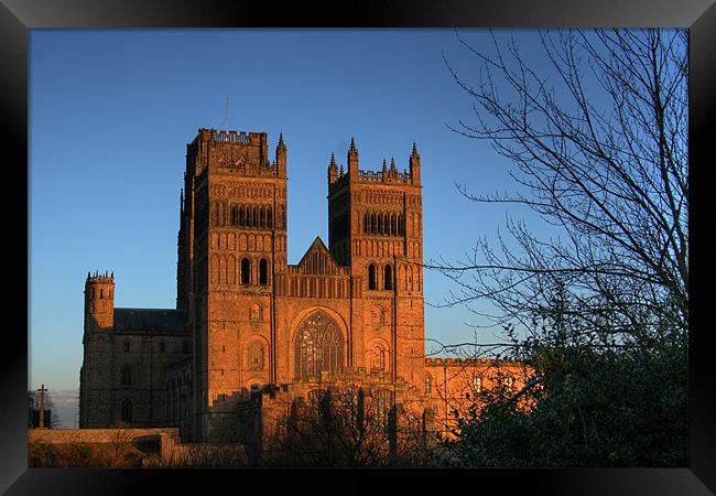 Durham Cathedral Framed Print by Steve Wilson
