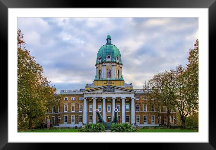 Imperial War Museum Framed Mounted Print by Vicky Mitchell