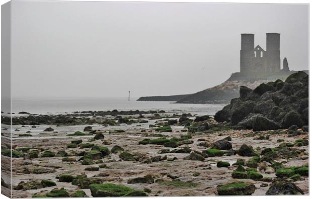 Reculver, Kent Canvas Print by Claire Colston