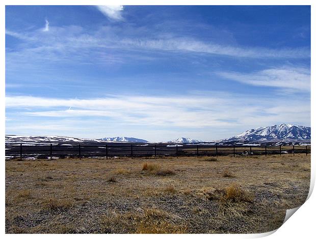 Tetons 5403 Print by Don Brady