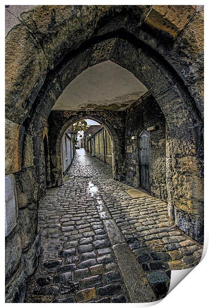 Ye olde gate way Print by Thanet Photos