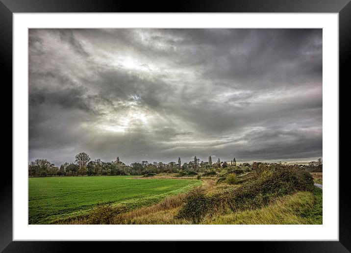 Moody skys Framed Mounted Print by Thanet Photos