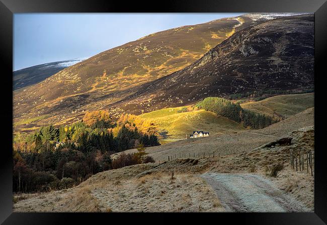 Autumn at Spittal of Glenshee Framed Print by Michael Moverley