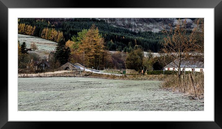 Frosty Morning at Spittal of Glenshee Framed Mounted Print by Michael Moverley