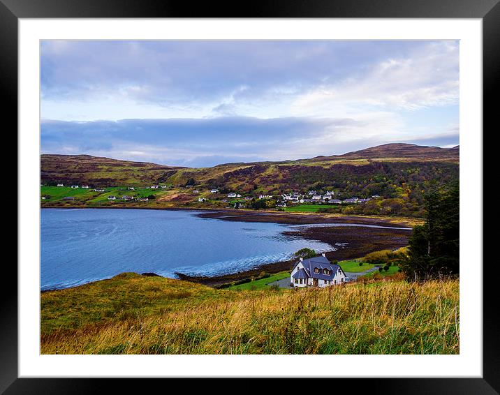 Uig Bay, Skye, Scotland, UK Framed Mounted Print by Mark Llewellyn