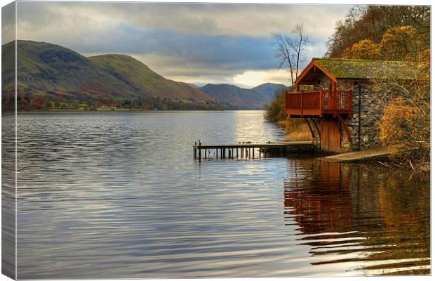 The Boathouse Canvas Print by Jamie Green