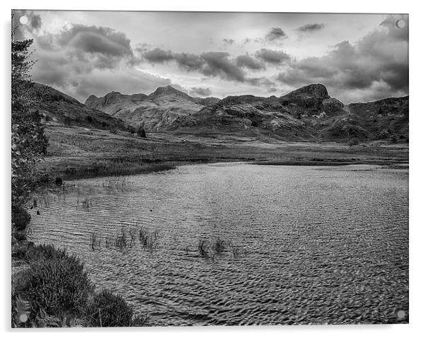 Blea Tarn Acrylic by Graham Moore