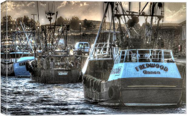 In Harbour Canvas Print by Gavin Wilson