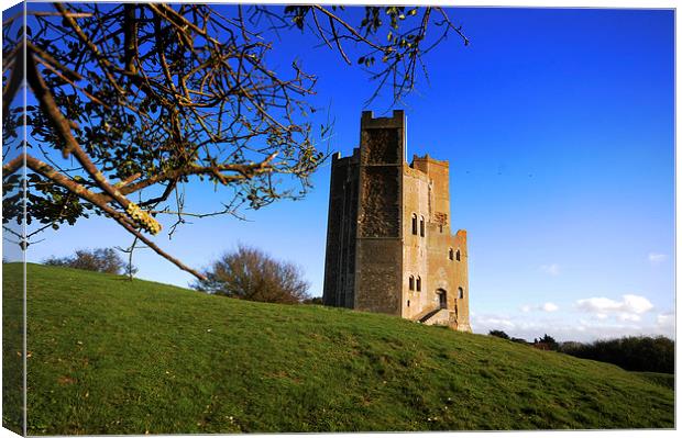 Orford Castle Suffolk Canvas Print by Chris Barker