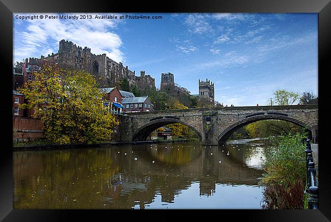 Durham Cathedral Framed Print by Peter Mclardy