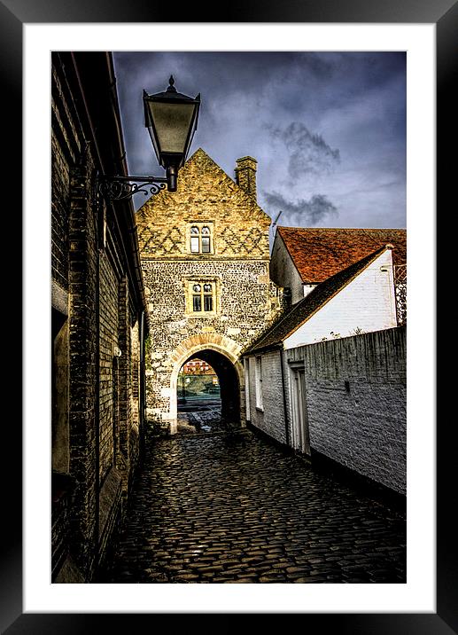 Fisher gate Framed Mounted Print by Thanet Photos