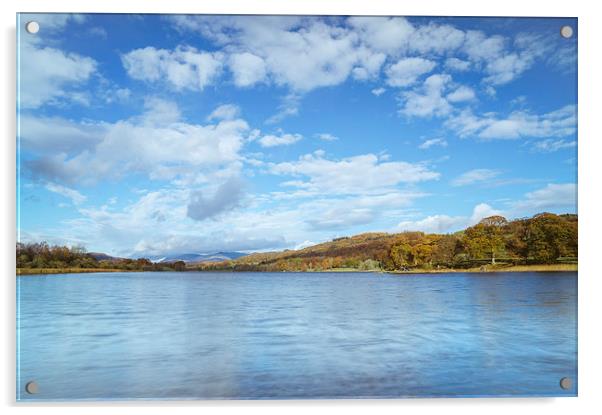 Esthwaite Water. Acrylic by Liam Grant