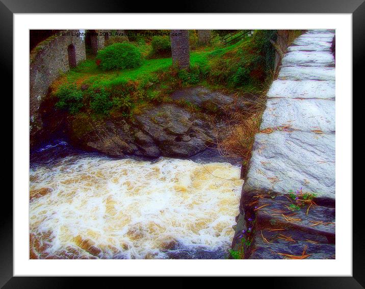 Water Rush Framed Mounted Print by Bill Lighterness