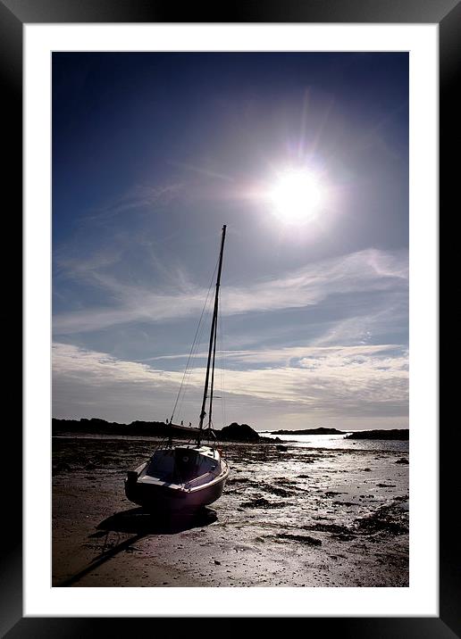 Waiting for the tide Framed Mounted Print by Sean Wareing