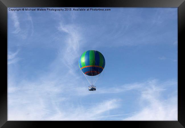 Flying High Framed Print by Michael Waters Photography