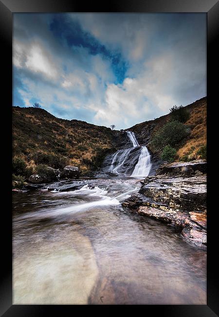 Isle of Skye Waterfall Framed Print by Keith Thorburn EFIAP/b