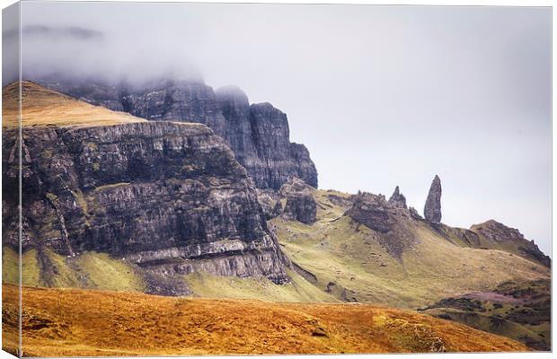 The Old Man of Storr Canvas Print by Keith Thorburn EFIAP/b