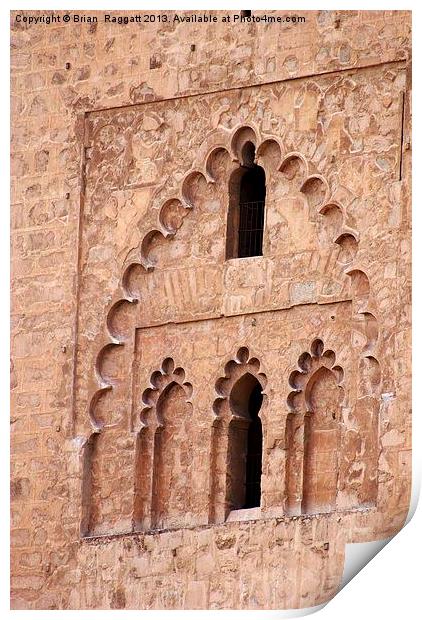 Marrakesh Windows Print by Brian  Raggatt