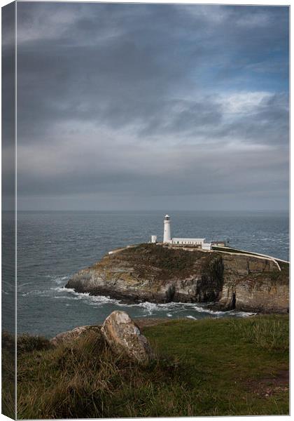 South Stack Canvas Print by Sean Wareing