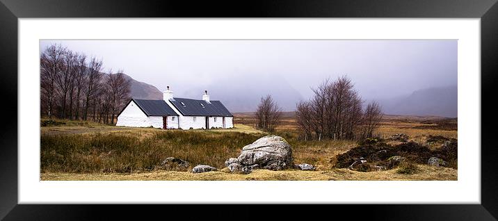 Black Rock Cottage 2 Framed Mounted Print by Keith Thorburn EFIAP/b