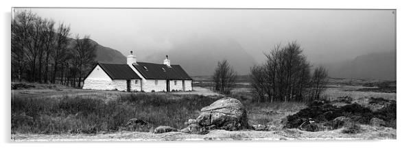 Black Rock Cottage Acrylic by Keith Thorburn EFIAP/b