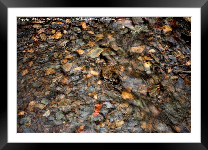 Pebblebrook 2 Framed Mounted Print by Michael Waters Photography