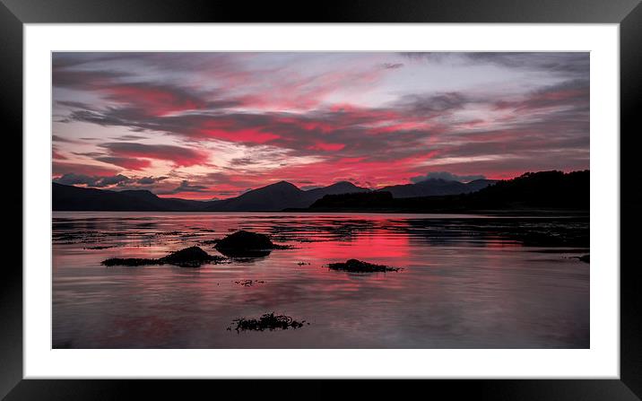 Loch Laich #2 Framed Mounted Print by Buster Brown